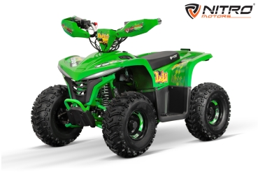 E-Quad Nitro Balu 750W 48V Eco Midi Kinder Quad  Platin 7" Differenzial
